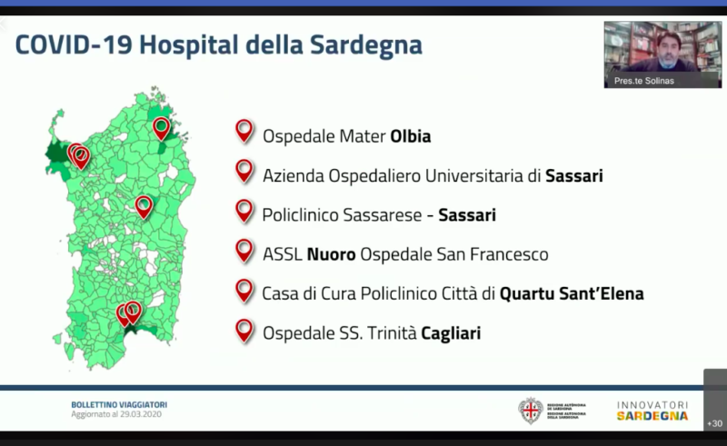 Coronavirus in Sardegna, lo straordinario regalo della giunta Solinas alle cliniche private