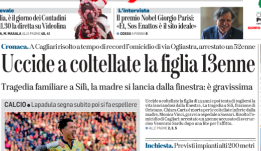 Tragedia di Silì, non parliamo di “follia”: si chiama “salute mentale” e in Sardegna è allo sbando da anni